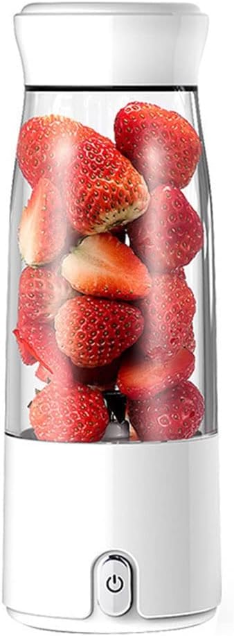 Portable Blender Usb Rechargeable - 携帯用ブレンダー、ミニパーソナルジューサーカップ、旅行用スムージーメーカー。USB充電式で、2400mAhのバッテリーを内蔵したフルーツジュースミキサー。