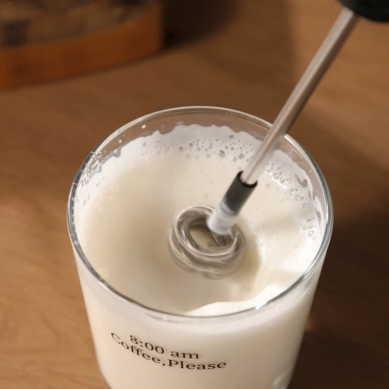 JUSTINLAU ハンディ電動ミルクフォーマー 3段階速度 - Electric Milk Frother Handheld のレビューと価格
