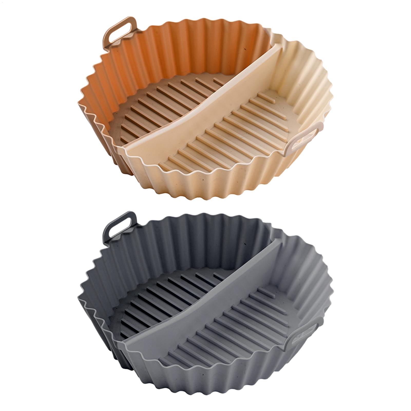 エアフライヤー用シリコンライナー、仕切り付き、エアフライヤー - Air Fryer Silicone Pot Liner のレビューと価格