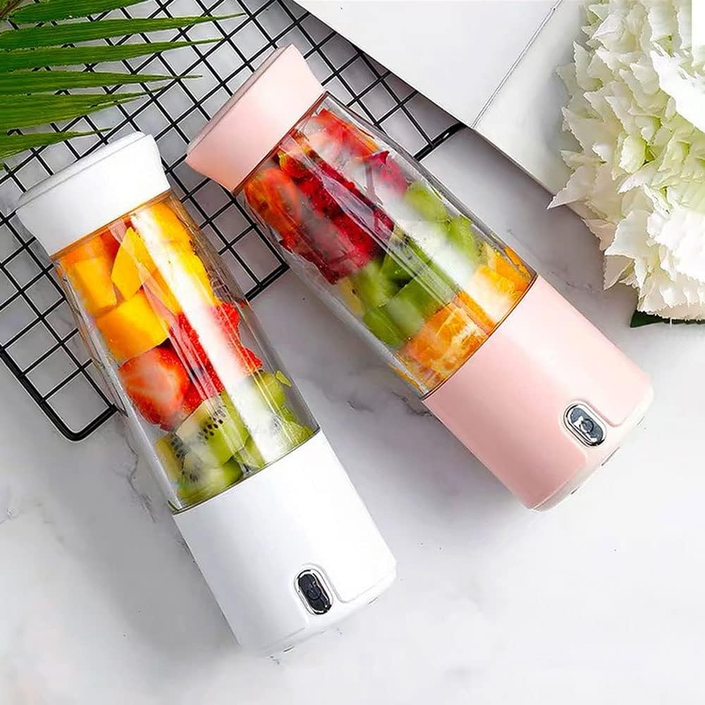 携帯用ブレンダー、ミニパーソナルジューサーカップ、旅行用スム - Portable Blender Usb Rechargeable のレビューと価格